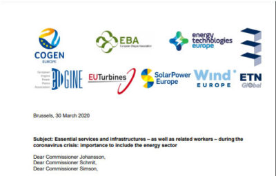 EUGINE initiates letter to EU Commission on critical infrastructure