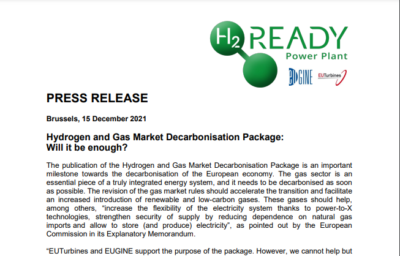Hydrogen and Gas Market Decarbonisation Package - Will it be enough?