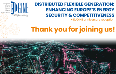 Distributed Flexible Generation: Enhancing Europe’s Energy Security & Competitiveness