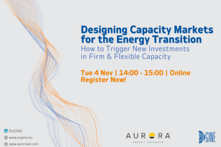 Join us for the Presentation of a New Study by Aurora Energy Research!